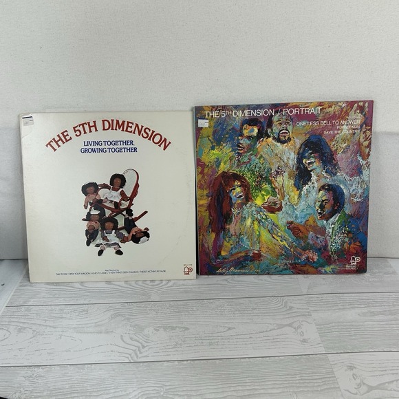 Other - The 5th Dimension Portrait and Living Together Growing Together  and Vinyl 2 LPs